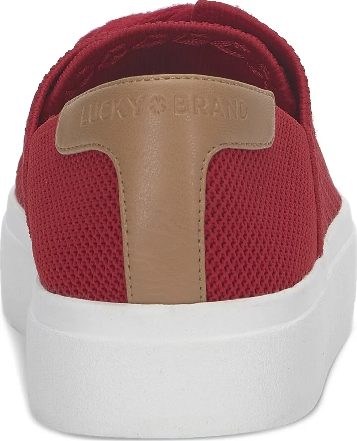 Lucky Brand Women's Talena Knit Lace-Up Sneakers - Image 7