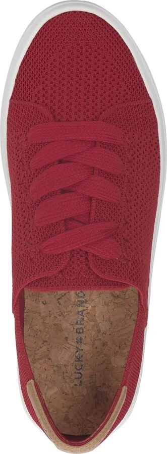 Lucky Brand Women's Talena Knit Lace-Up Sneakers - Image 8