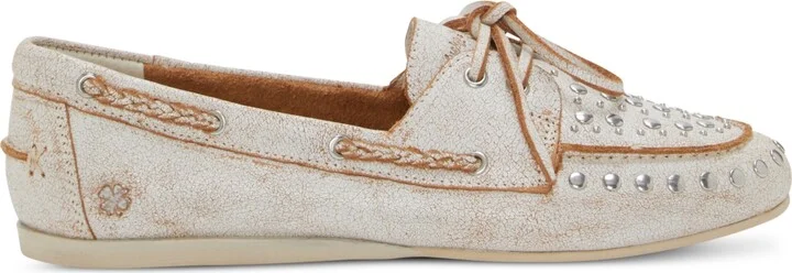 Lucky Brand Women's Timini Studded Moccasin Boat Shoe Loafers - Image 2