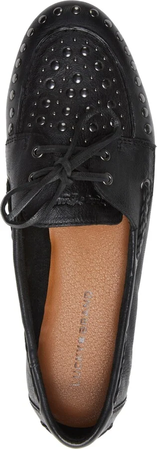 Lucky Brand Women's Timini Studded Moccasin Boat Shoe Loafers - Image 8
