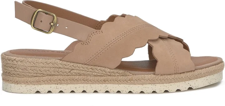 Lucky Brand Women's Tonita Crossband Espadrille Wedge Sandals - Image 2