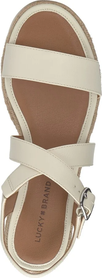 Lucky Brand Women's Trianna Strappy Espadrille Wedge Sandals - Image 4