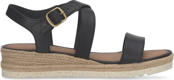 Lucky Brand Women's Trianna Strappy Espadrille Wedge Sandals - Image 11