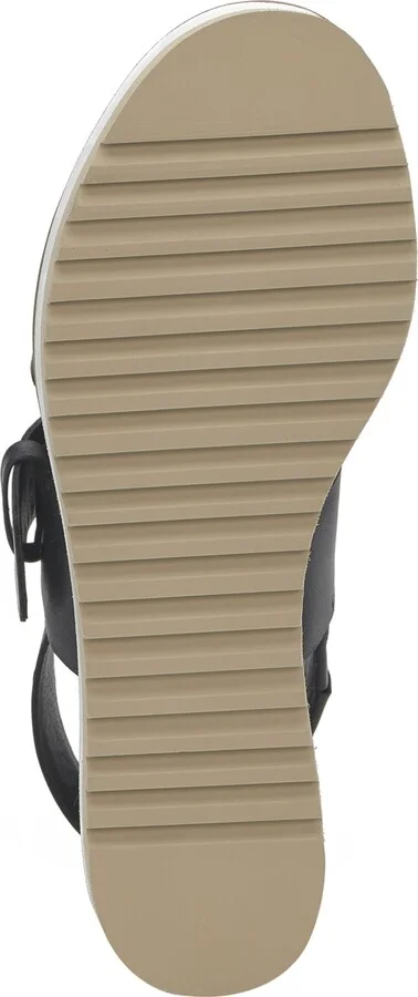 Lucky Brand Women's Turoma Double Band Flatform Sandals - Natural/platinum Metallic Linen - Image 9