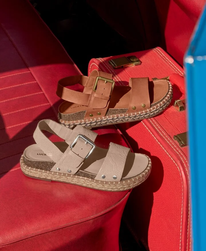 Lucky Brand Women's Umora Espadrille Flatform Sandals - Image 6