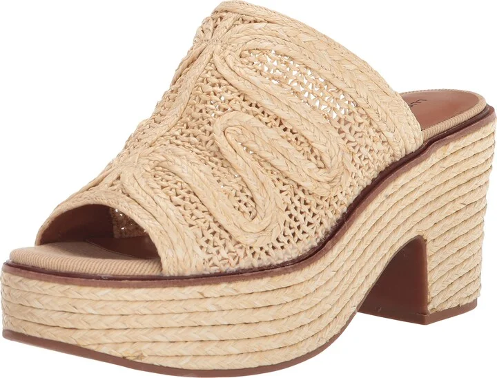 Lucky Brand Women's Yena Raffia Sandal Mule
