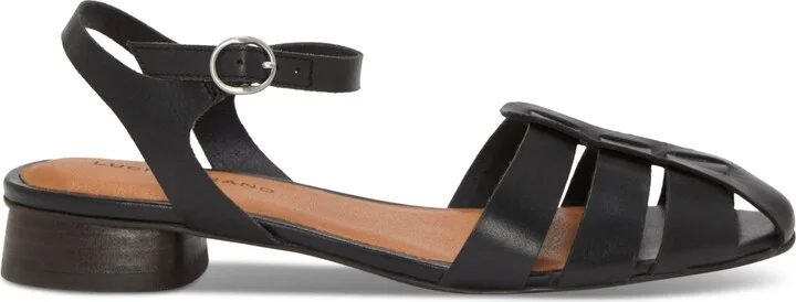 Lucky Brand Women's Zilma Ankle Strap Fisherman Flat Sandals - Image 2