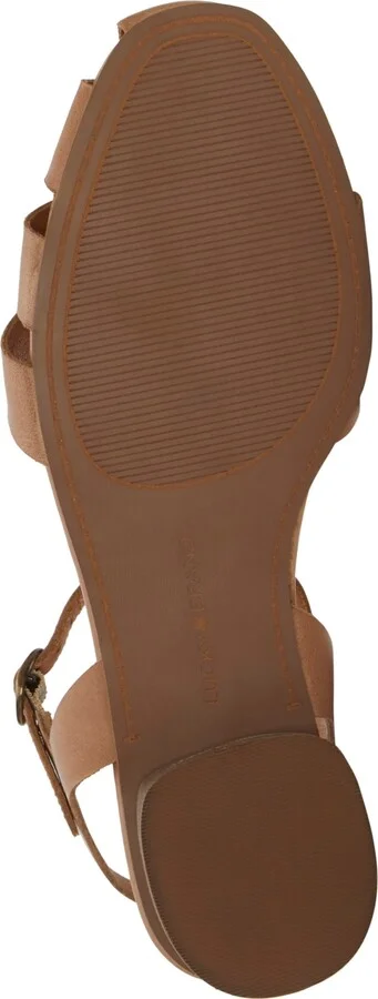 Lucky Brand Women's Zilma Ankle Strap Fisherman Flat Sandals - Image 7