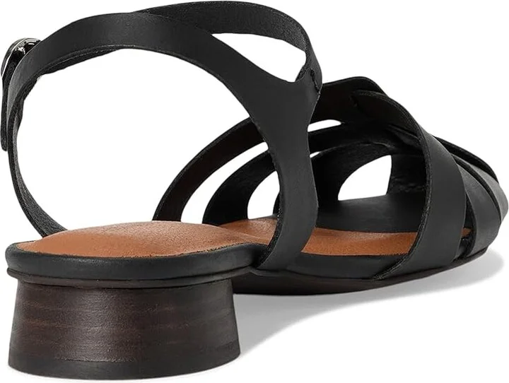 Lucky Brand Zilma Fisherman Sandals Women's Sandals Black : 6 B - Medium, Leather - Image 4