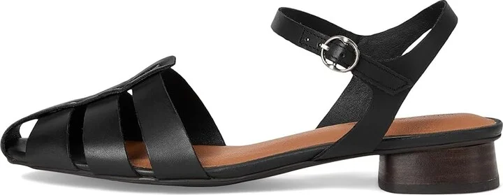 Lucky Brand Zilma Fisherman Sandals Women's Sandals Black : 6 B - Medium, Leather - Image 6