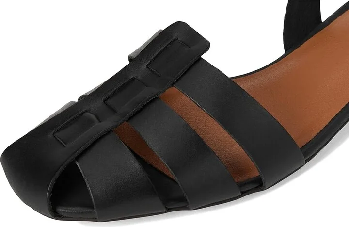 Lucky Brand Zilma Fisherman Sandals Women's Sandals Black : 6 B - Medium, Leather - Image 7