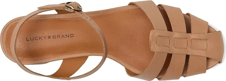 Lucky Brand Zilma Fisherman Sandals Women's Sandals Rhodonite : 6.5 B - Medium, Leather - Image 2