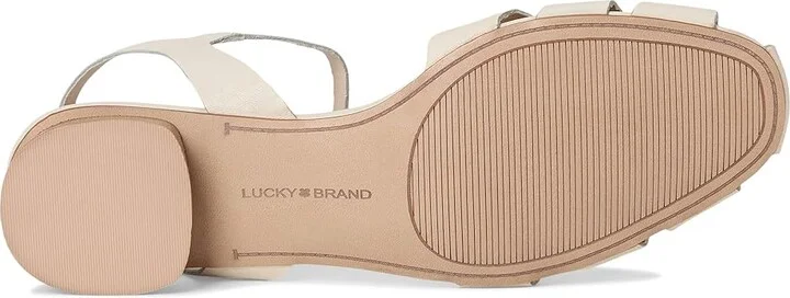 Lucky Brand Zilma Fisherman Sandals Women's Sandals Tusk : 6.5 B - Medium, Leather - Image 3