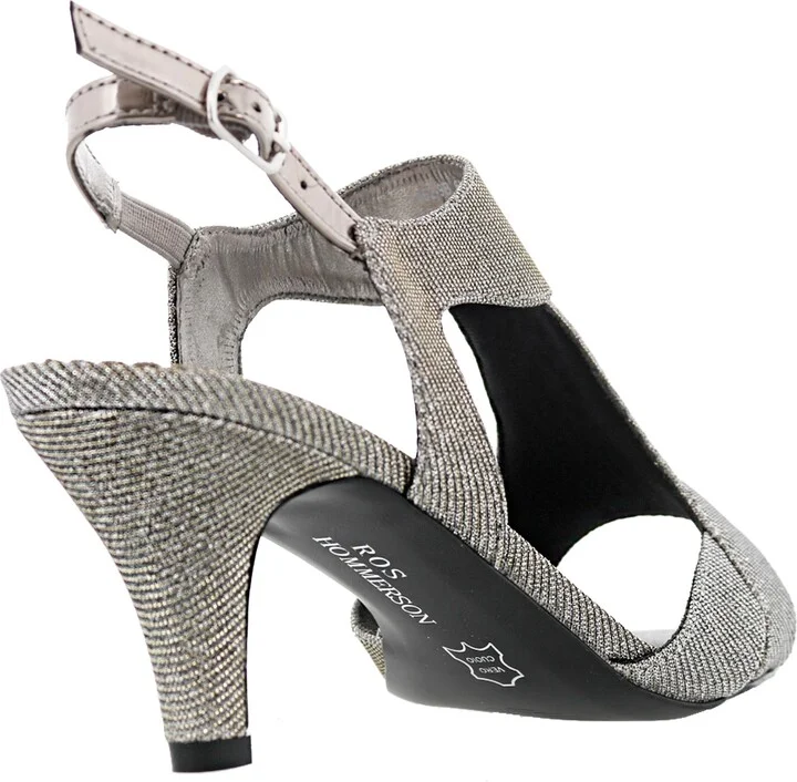 Lucky Slingback Kitten Heel Sandal - Image 7