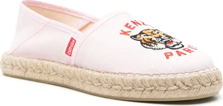 Lucky Tiger-embroidered espadrilles - Image 2