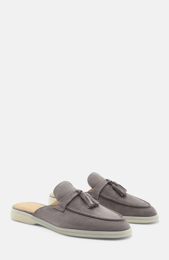 Grey - Suede