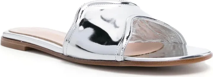 Lucrezia patent-leather sandals - Image 2
