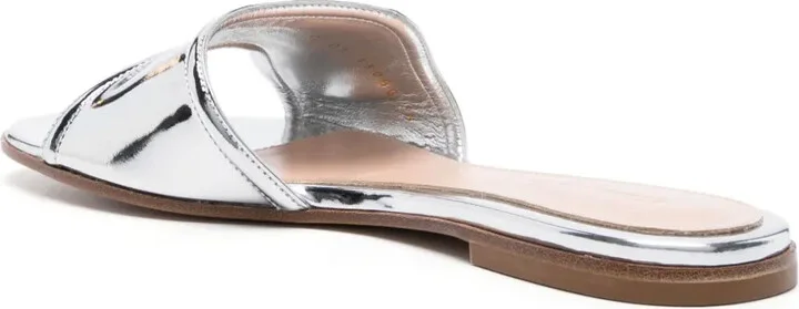 Lucrezia patent-leather sandals - Image 3
