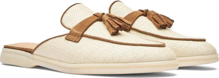 Lucrezia tassel raffia mules - Image 2