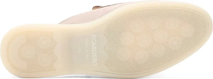 Lucrezia tassel suede mules - Image 4