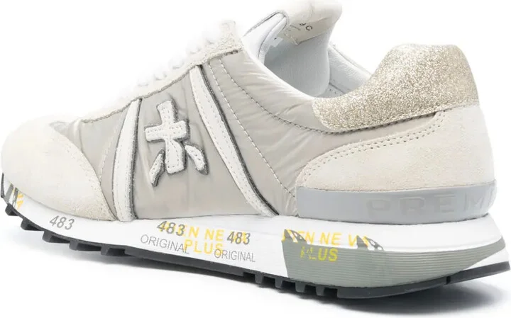 Lucy logo-patch sneakers - Image 3