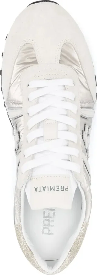 Lucy logo-patch sneakers - Image 4