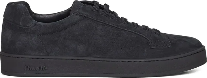 Ludlow elasticated-lace round-toe sneakers