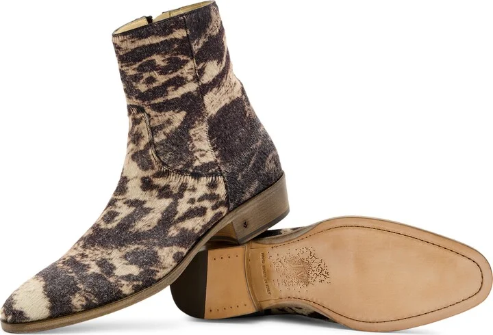 Ludlow Genuine Calf Hair Zip Boot - Image 3
