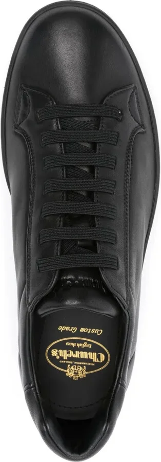 Ludlow leather lace-up sneakers - Image 4