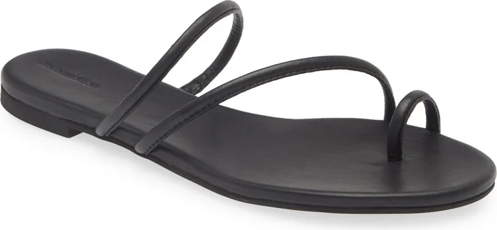 Ludo Toe Ring Strappy Slide Sandal