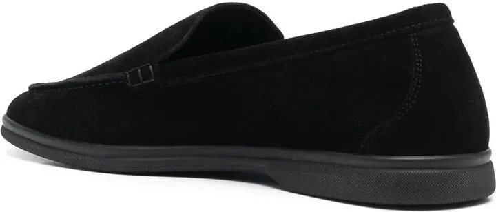 Ludovico almond-toe suede loafers - Image 3