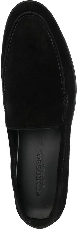 Ludovico almond-toe suede loafers - Image 4