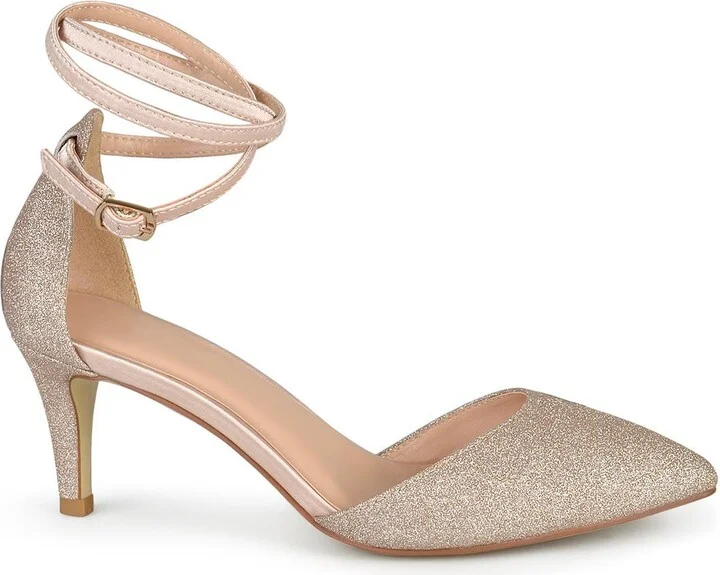 Luela Glitter Ankle Strap Pump - Image 10