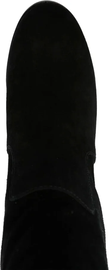 Luella 95mm suede boots - Image 4
