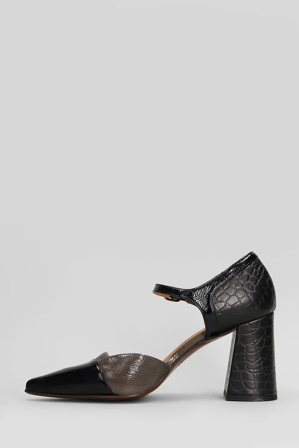 Luer Pumps In Black Leather - Image 3