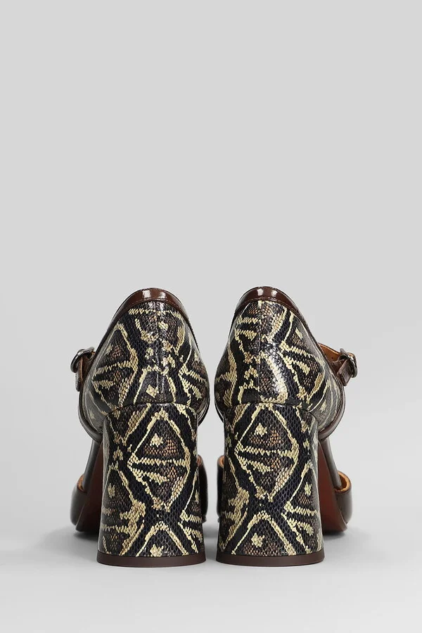 Luer Pumps In Brown Leather - Image 4