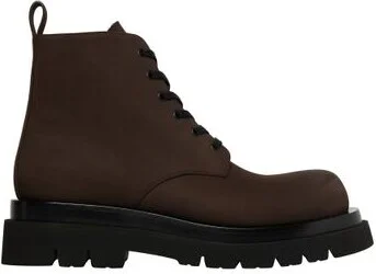Lug lace-up boots