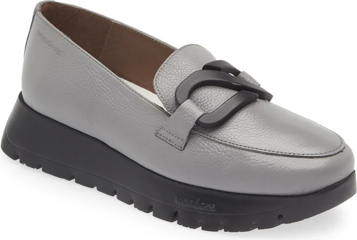 Grey Tumbled Leather