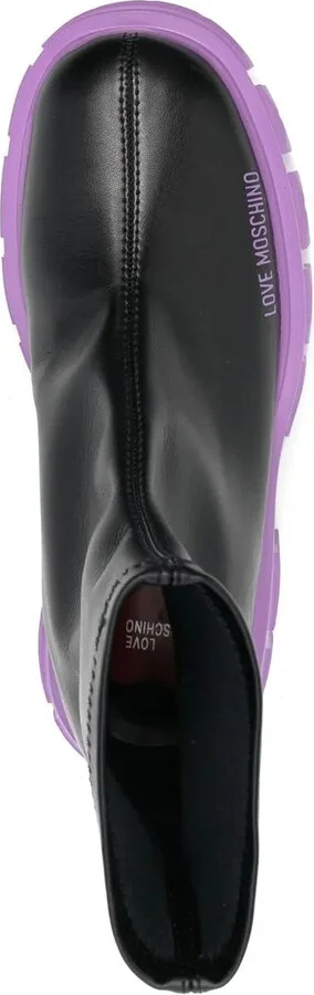 Lug-Sole 50mm Ankle Boots - Image 4