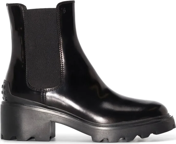 lug-sole Chelsea boots