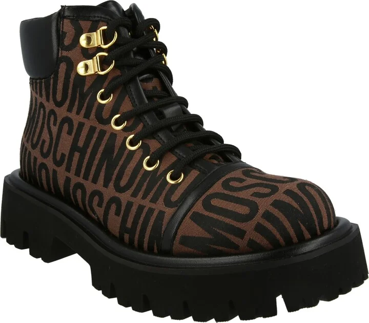 Lug Sole Lace-Up Boot