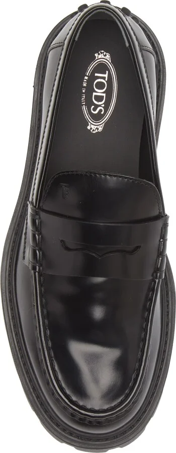 Lug Sole Penny Loafer - Image 5