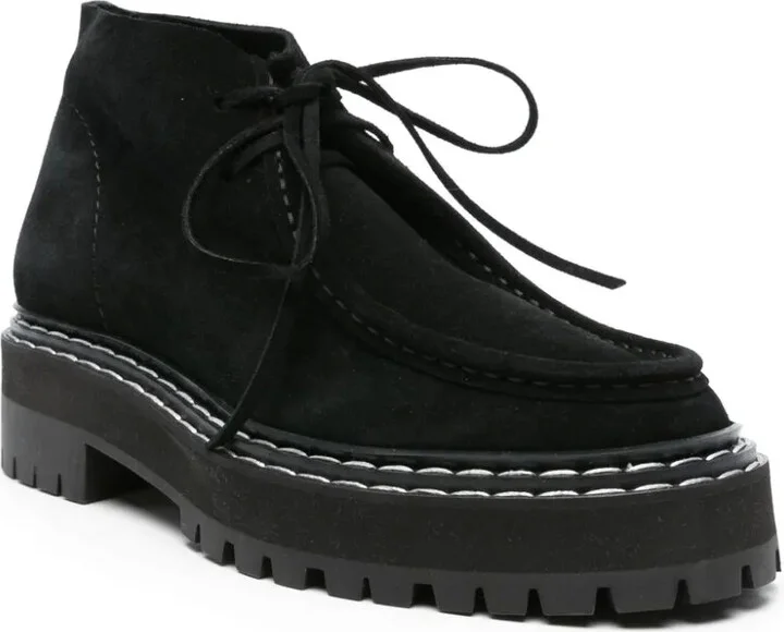 Lug Sole Platform Loafers - Image 2