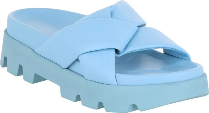 Lug Sole Slide Sandal