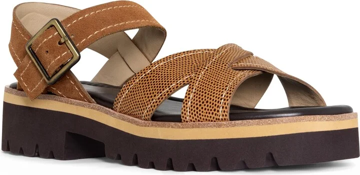 Lug Sole Slingback Sandal