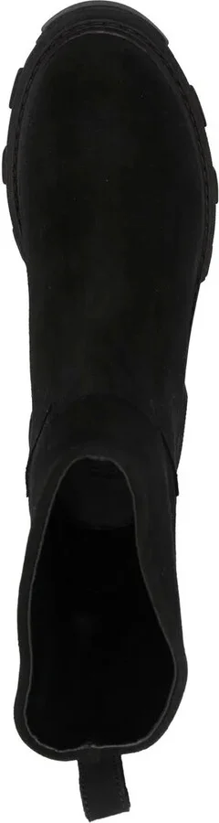 Lug-Sole Suede Ankle Boots - Image 4