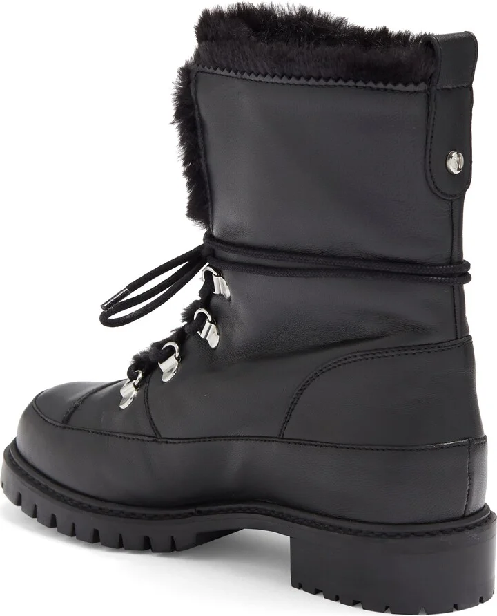 Luge Faux Fur Lace-up Bootie - Image 2