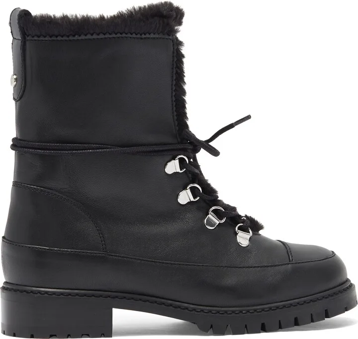 Luge Faux Fur Lace-up Bootie - Image 3