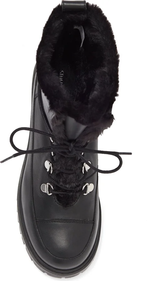Luge Faux Fur Lace-up Bootie - Image 4