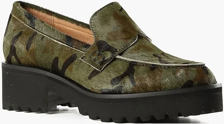 Lugg Lady Loafer In Camo
